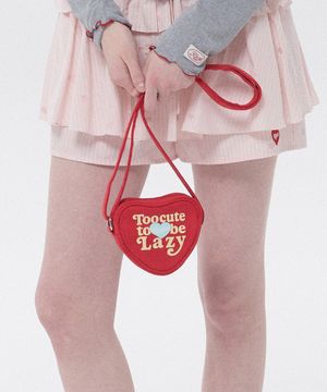 키르시 멜로우 하트 미니백 [레드]