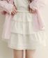 CANCAN RUFFLE MINI SKIRT_WHITE