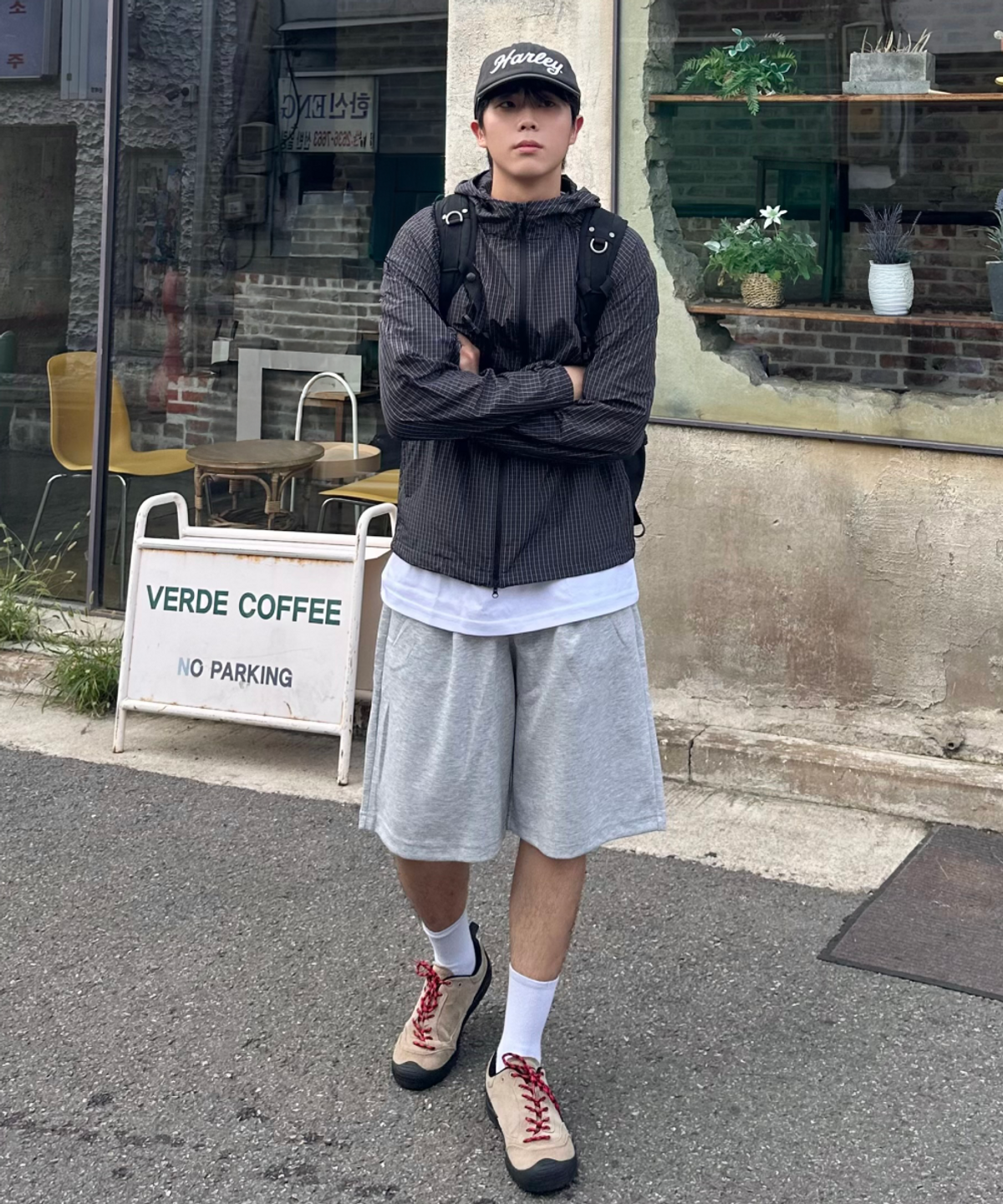 스파오(SPAO) [COOL] 원턱 버뮤다 쇼츠_SPMTG26C02
