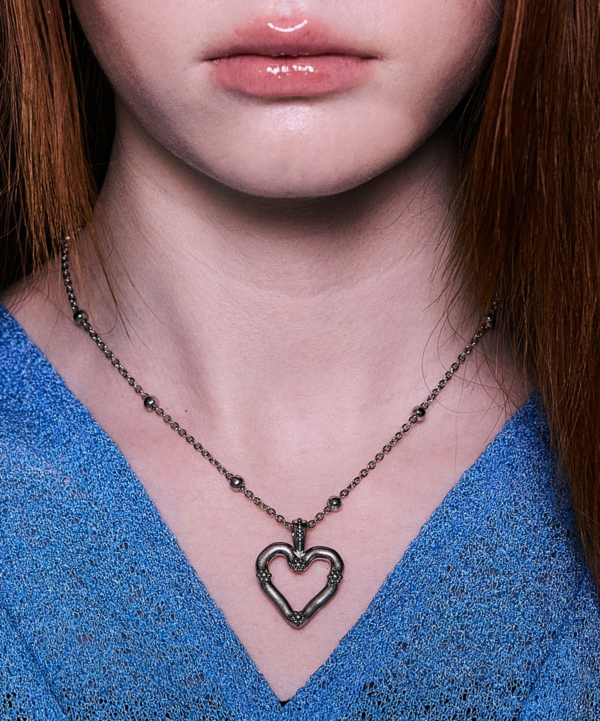 엔프프(NFF) amour necklace-silver