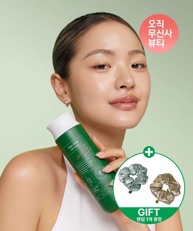 트리플 PDRN 젤 토너 270ml+스크런치 랜덤 1종 증정