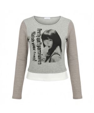 와치 유어 톤 L/S 티 [그레이]