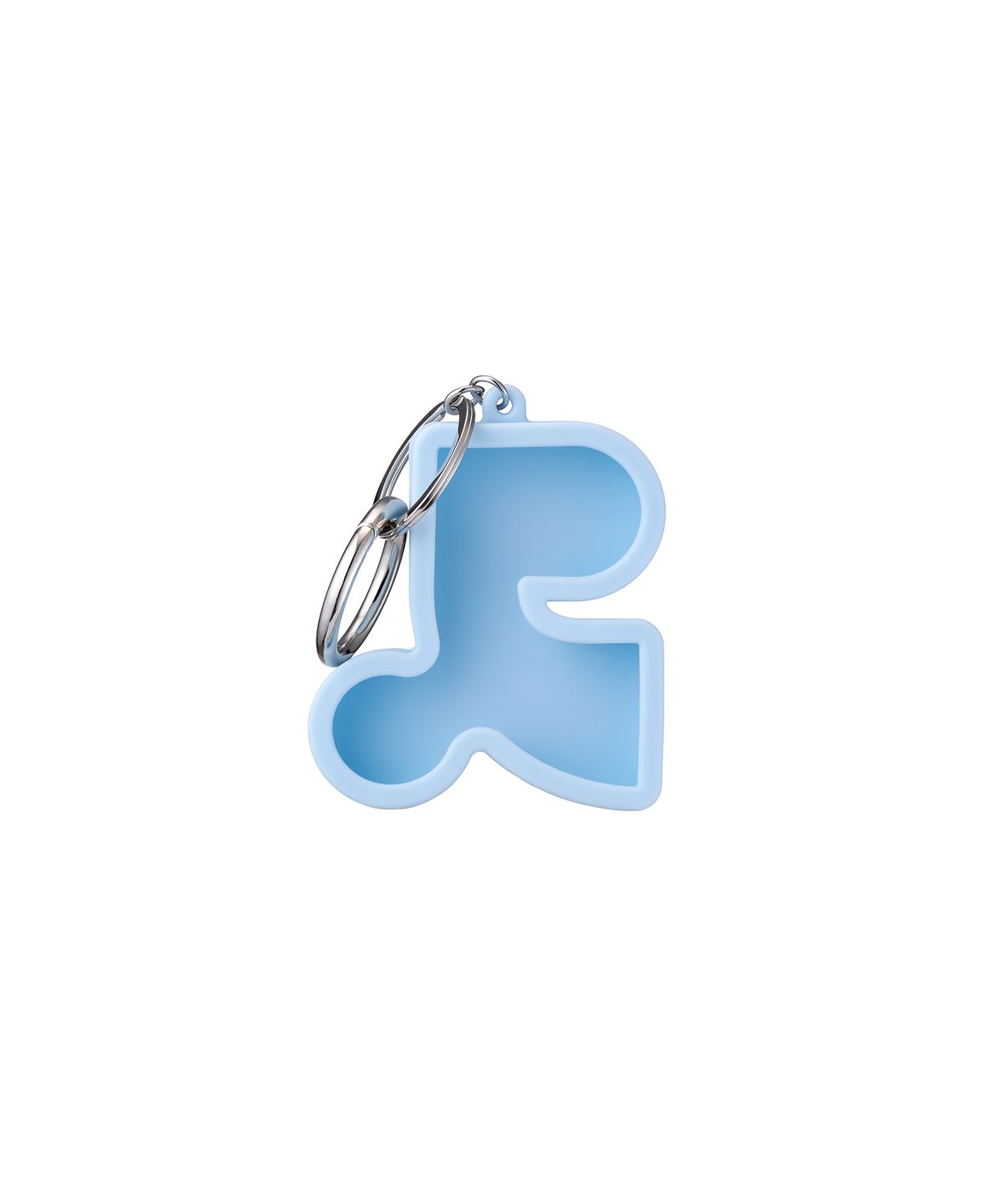 레스트앤레크레이션 뷰티(REST&RECREATION BEAUTY) R 심볼 실리콘 키링 (블루)