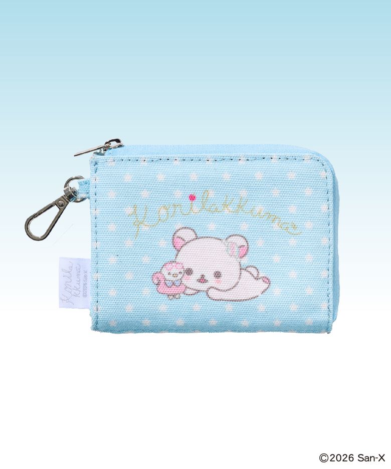 [KORILAKKUMA] CARD WALLET BLUE