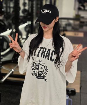 딥핏 더블 로고 볼캡_블랙