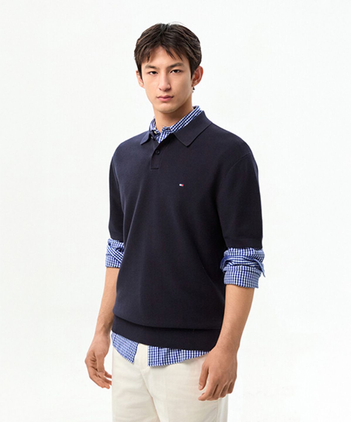 타미힐피거(TOMMY HILFIGER) 쿨터치 스트럭쳐 폴로 셔츠 (T12G1KPN280MT2DW5)