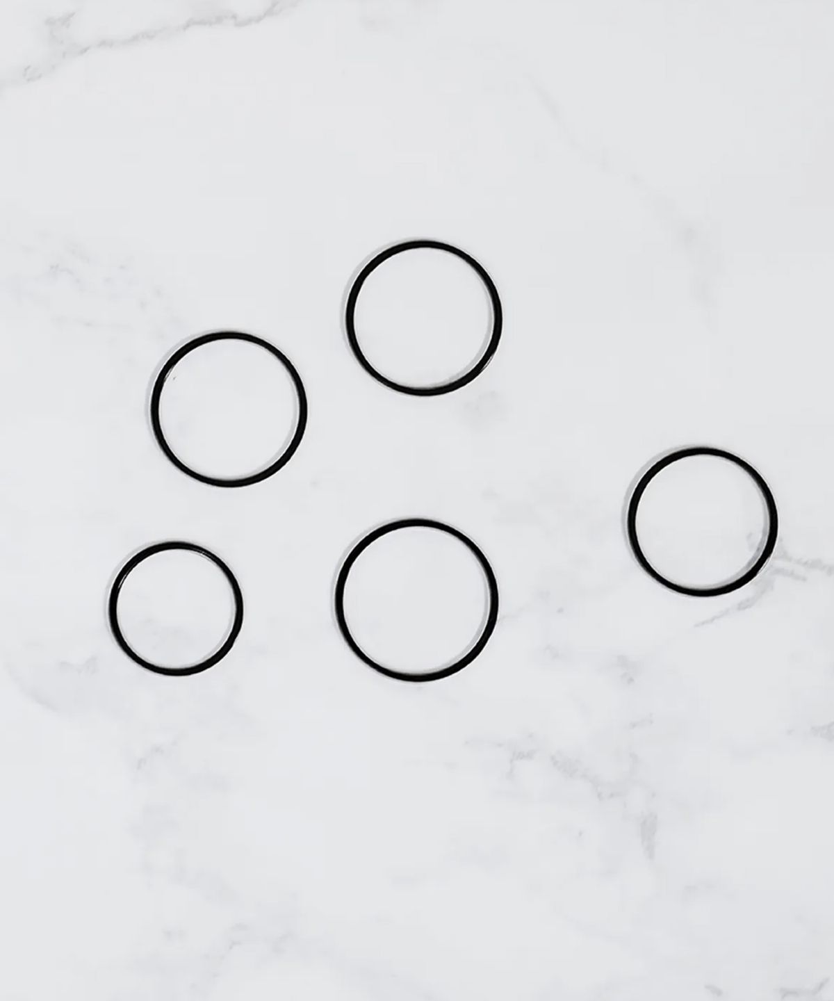 원이너프(ONE ENOUGH) MIKRO FIVE RING SET / BLACK