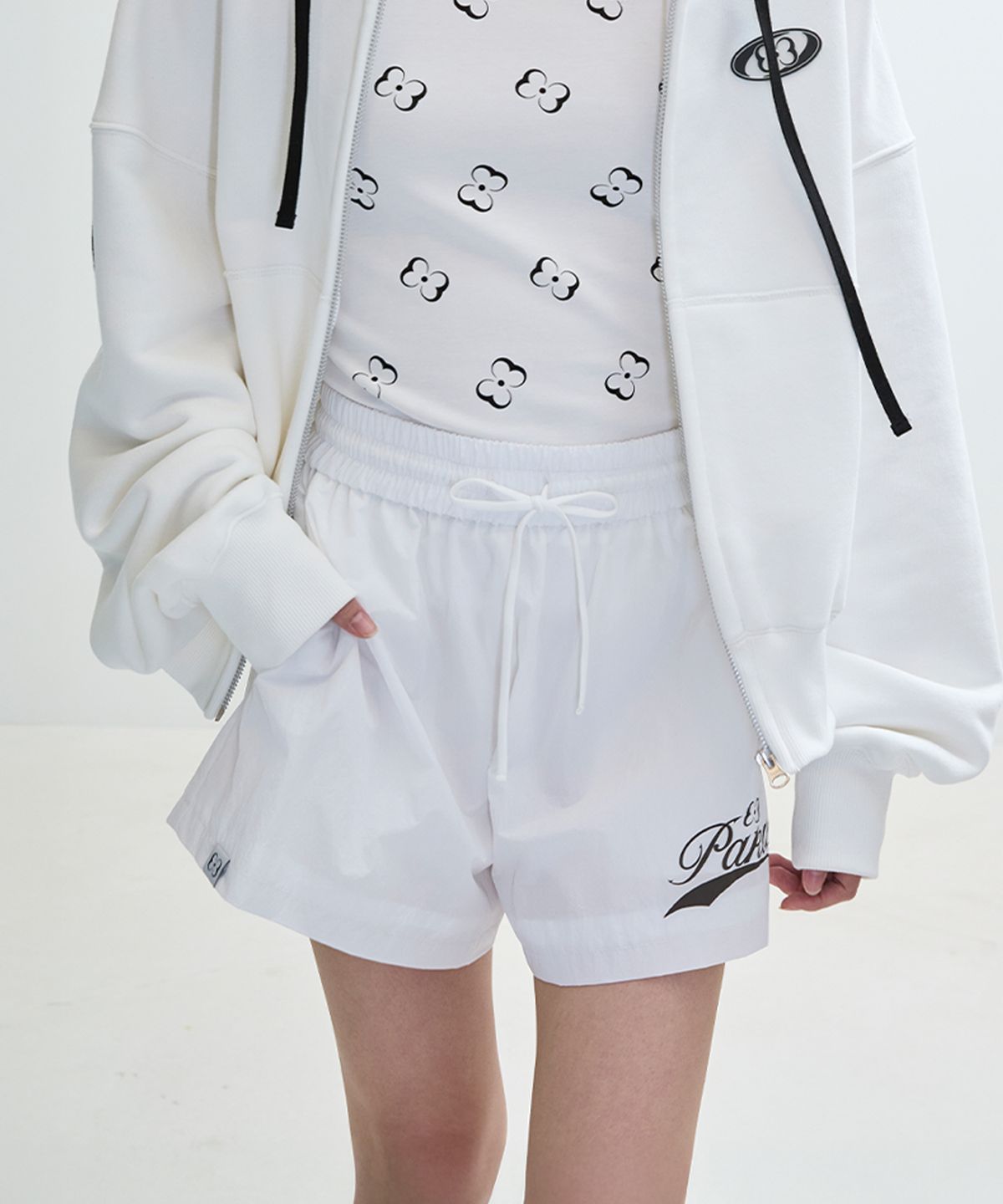 파쿠아(PAKUA) PAKUA SPORTS SHORTS_WHITE
