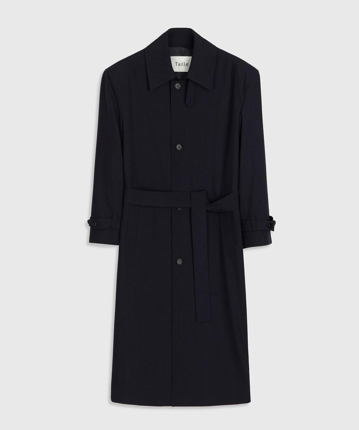 타일레(TAILLE) PASSIE OVER TRENCH COAT DARK NAVY