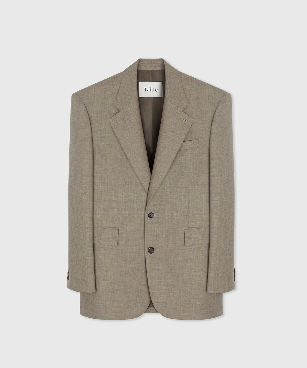 타일레(TAILLE) COLINE TAILORED JACKET VEILWD GREIGE