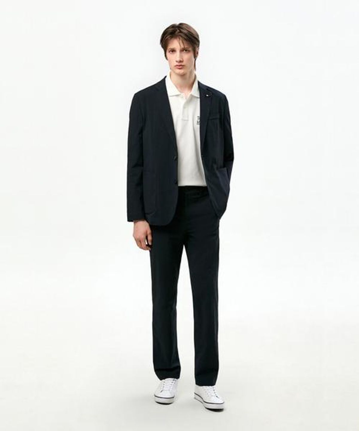 타미힐피거(TOMMY HILFIGER) 덴톤 텍스처드 팬츠 (T12G0WPC790ML1C1G)