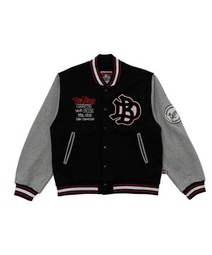 스웨트 스타디움 재킷 그레이