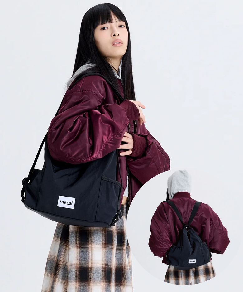 UTILITY SHOULDER BAG BLACK