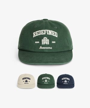 [빅사이즈]리디파인드 스템프 워시드 캡