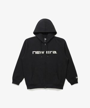 와플 후드 집업 재킷 블랙 14954615