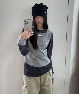 송이송이X탄산 투웨이 레이어드 롱슬리브 (3 Color)