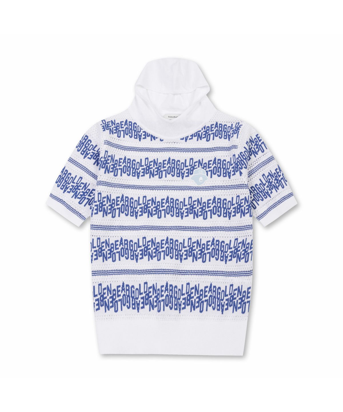 골든베어(GOLDEN BEAR) (W) Hoodie Lettered Stripe Sweater G5WAM26301WHX