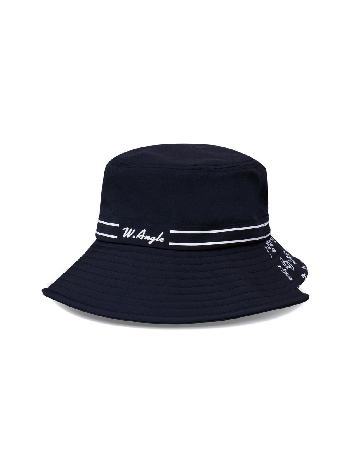 와이드앵글(WIDEANGLE) TO 슬롭컷 버킷햇_Dark Navy