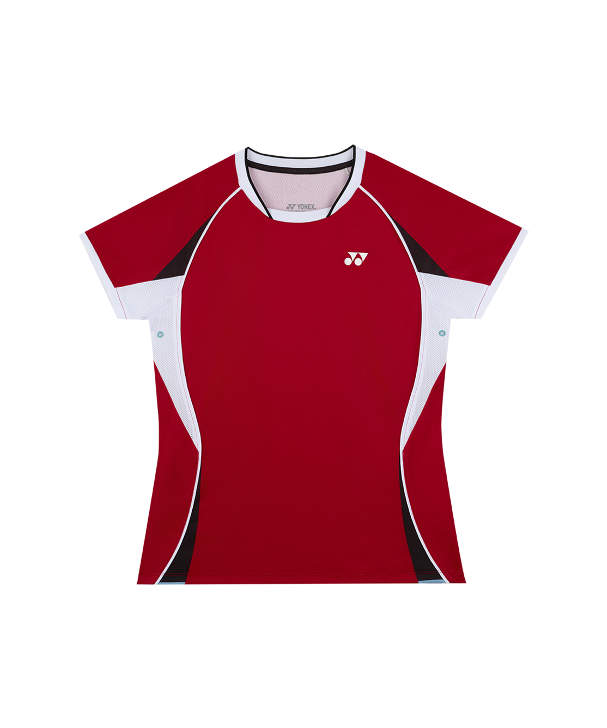 요넥스(YONEX) 265TS002F 레드 여성용 절개 컬러 포인트 테니스 게임웨어