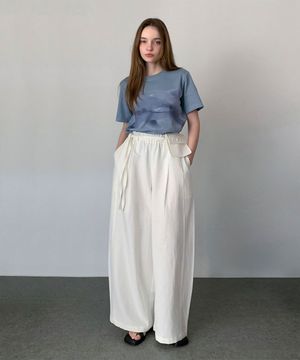 Dear Banding Wide Slacks (2colors)