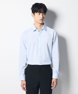 [툭] 텐셀 스트레치 셔츠 블루 (슬림핏)_SDSXZ02SSL