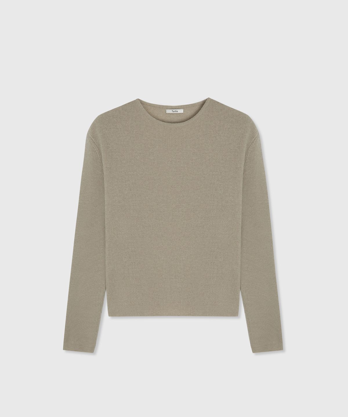 타일레(TAILLE) ANTONI WOOL RIB KNIT TOP BRASS