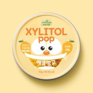 무설탕 수제 틴케이스 자일리톨사탕 애플망고 핀란드산 자일리톨 100%