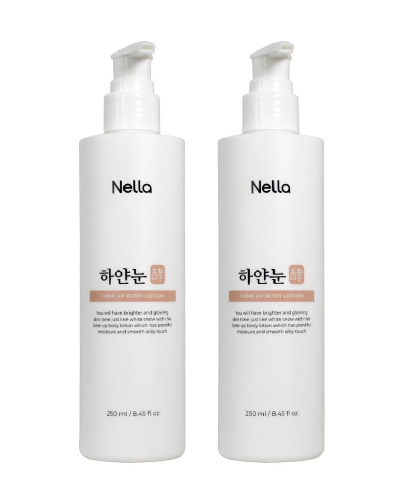 하얀눈 발효 톤업 바디로션 250ml *2개