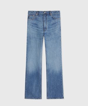 ORIBE WASH BOOTCUT DENIM PANTS GLAZE BLUE