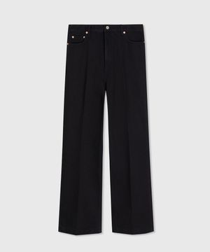 CALI WASH DENIM TROUSERS JASPER BLACK