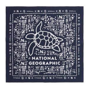 N265AAC070 그래픽 반다나 NAVY