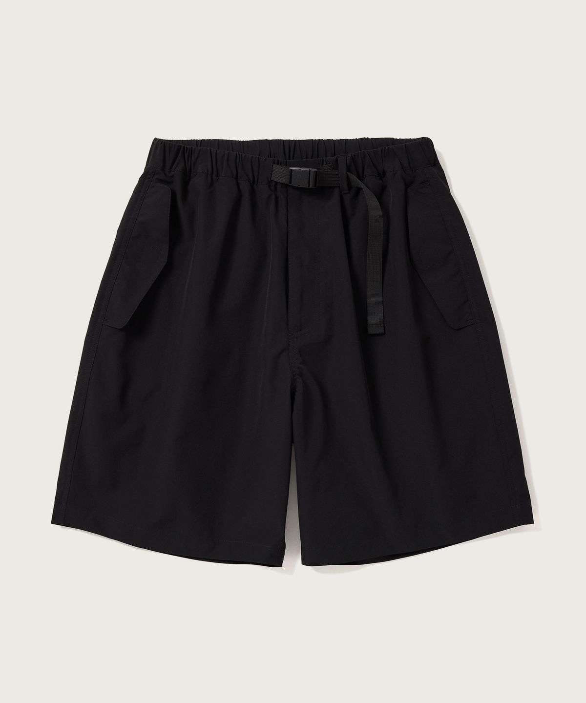 챔피온(CHAMPION) [Black Edition] 라이트웨이트 벨티드 쇼츠 Off Black