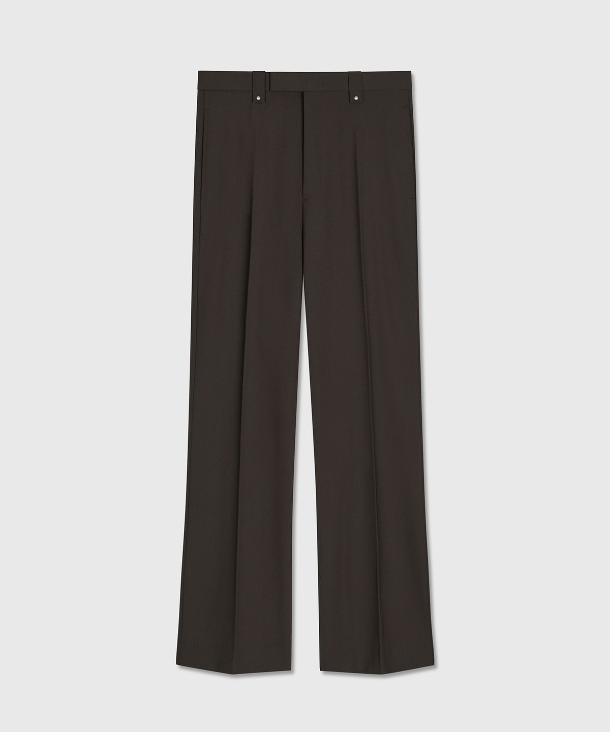 타일레(TAILLE) CARNABY FLARED WOOL TROUSERS GANACHE GREY