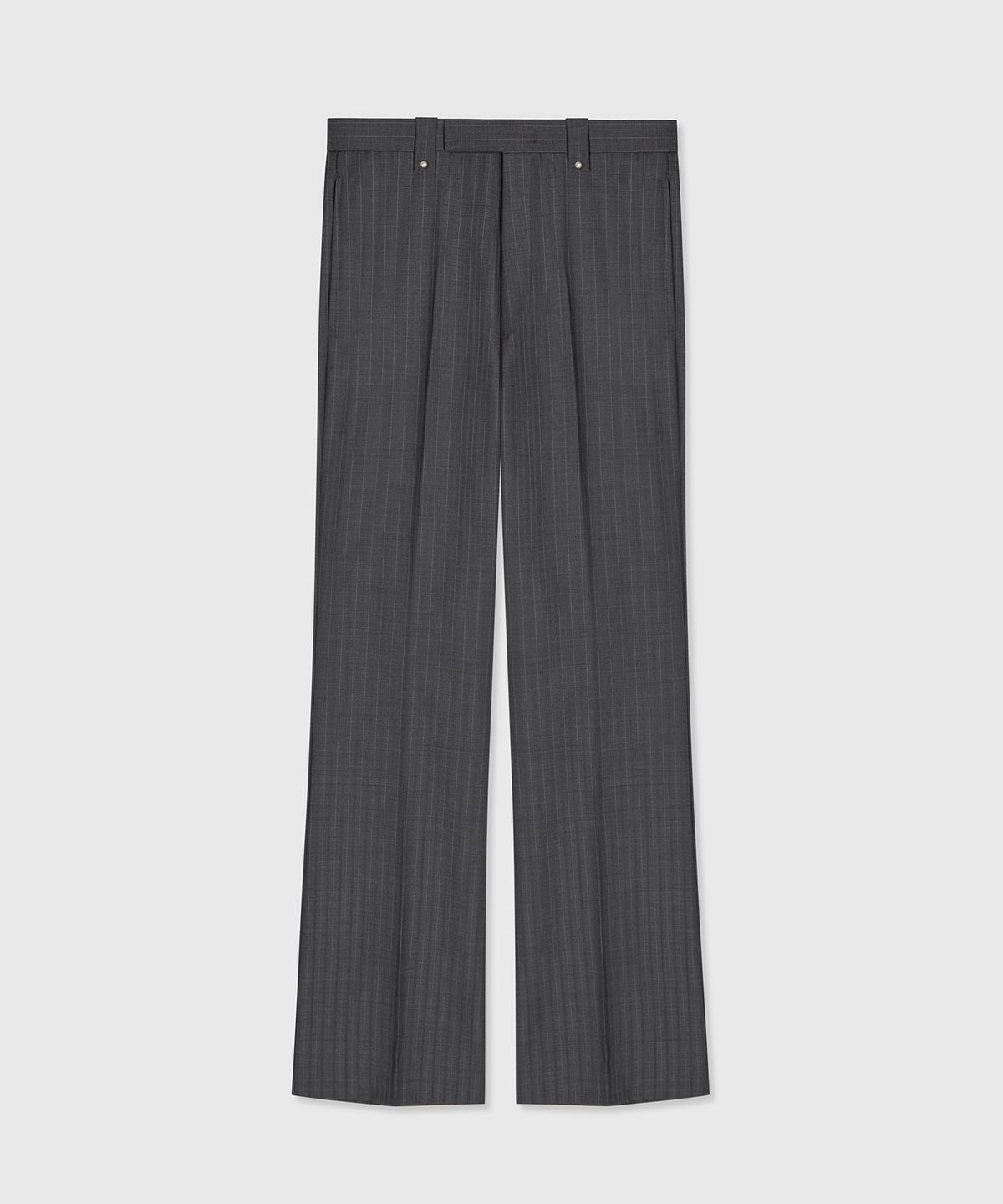 타일레(TAILLE) CARNABY FLARED WOOL TROUSERS GREY MULTI