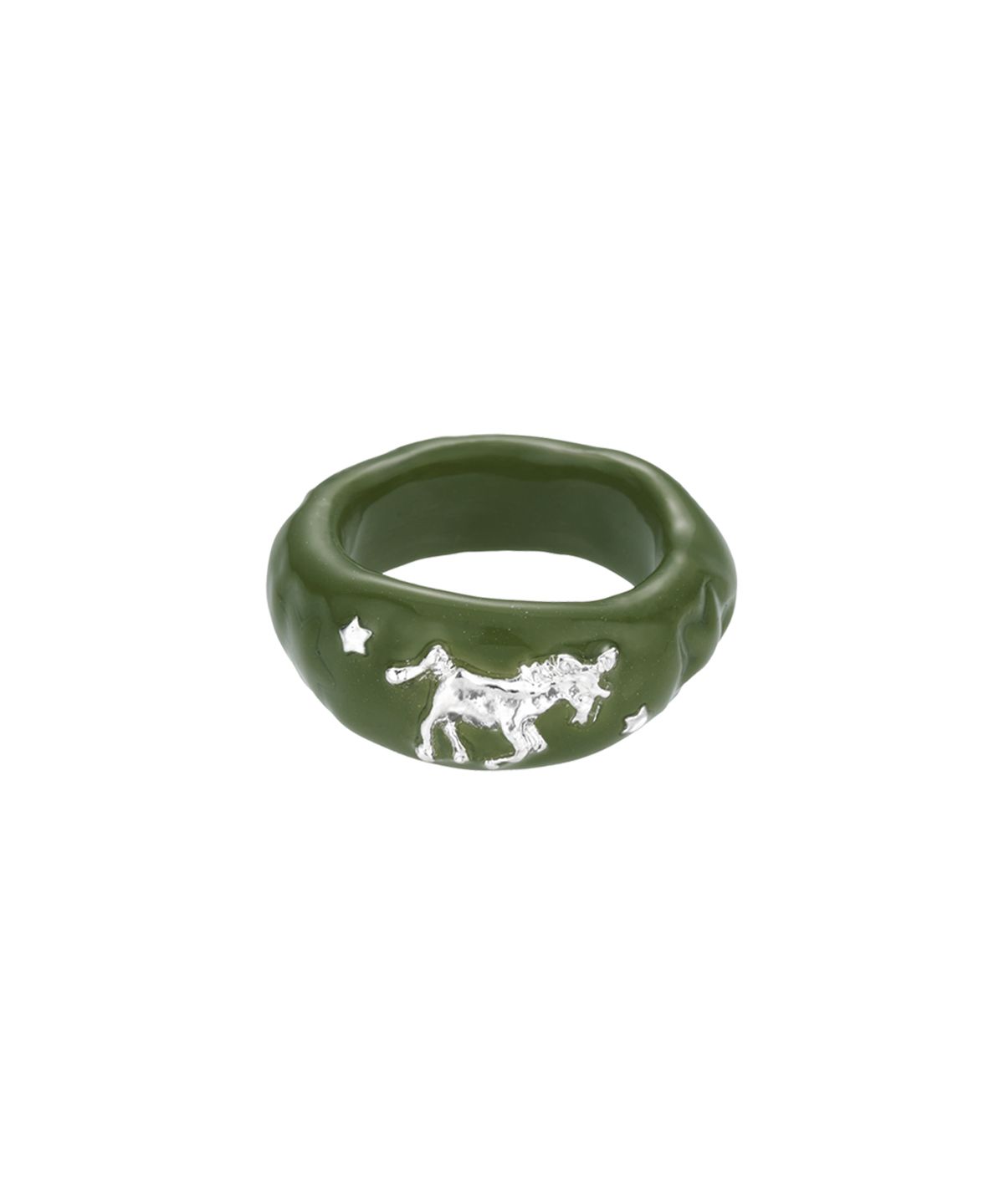 엔프프(NFF) unicorn ring-khaki