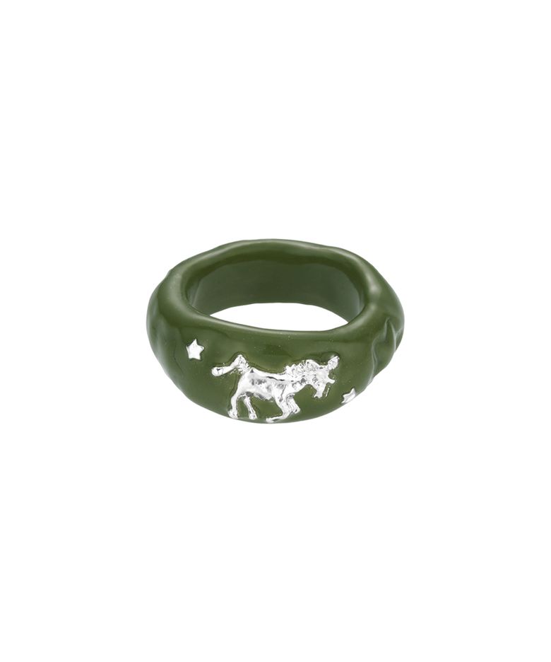 unicorn ring-khaki