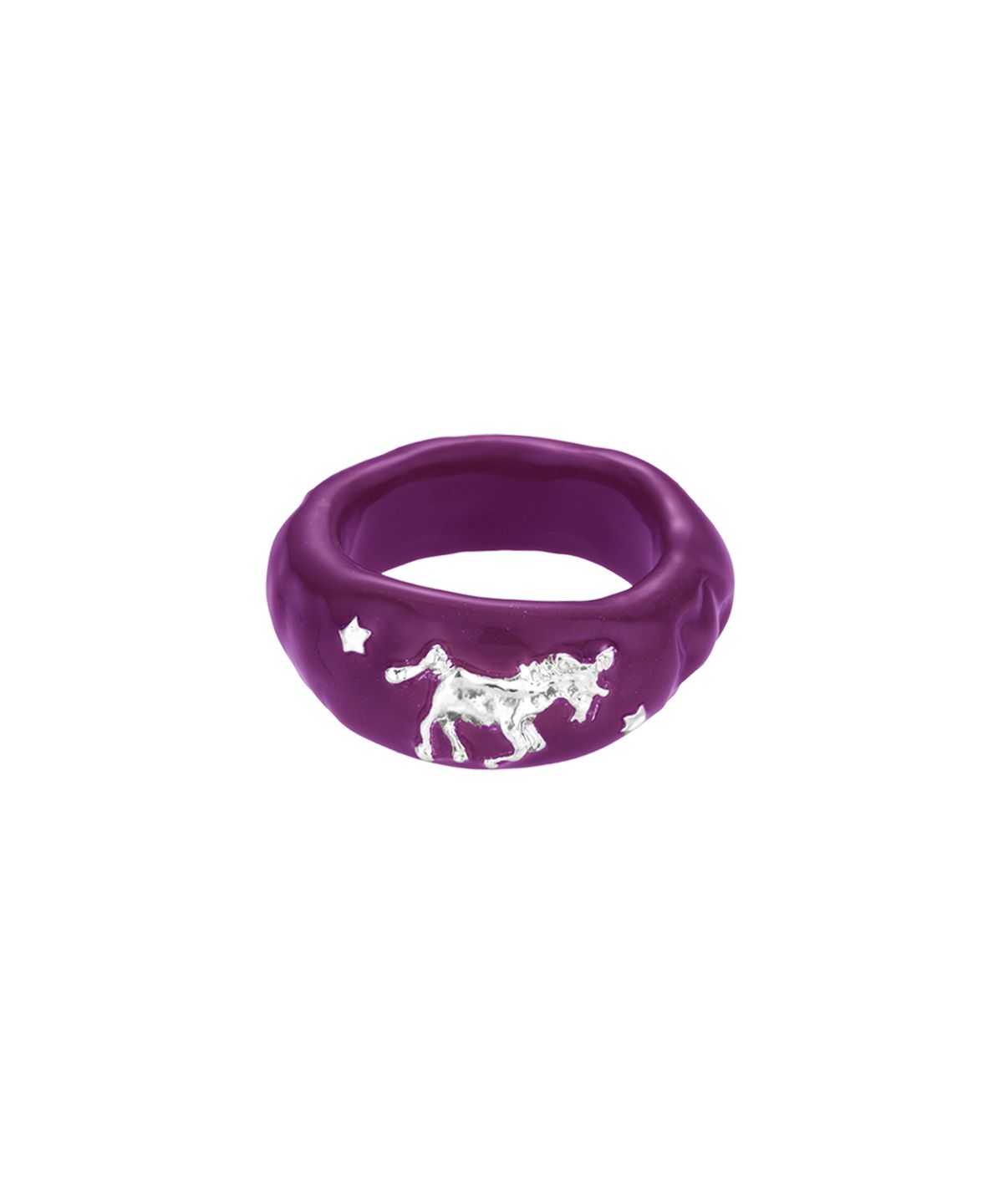 엔프프(NFF) unicorn ring-plum