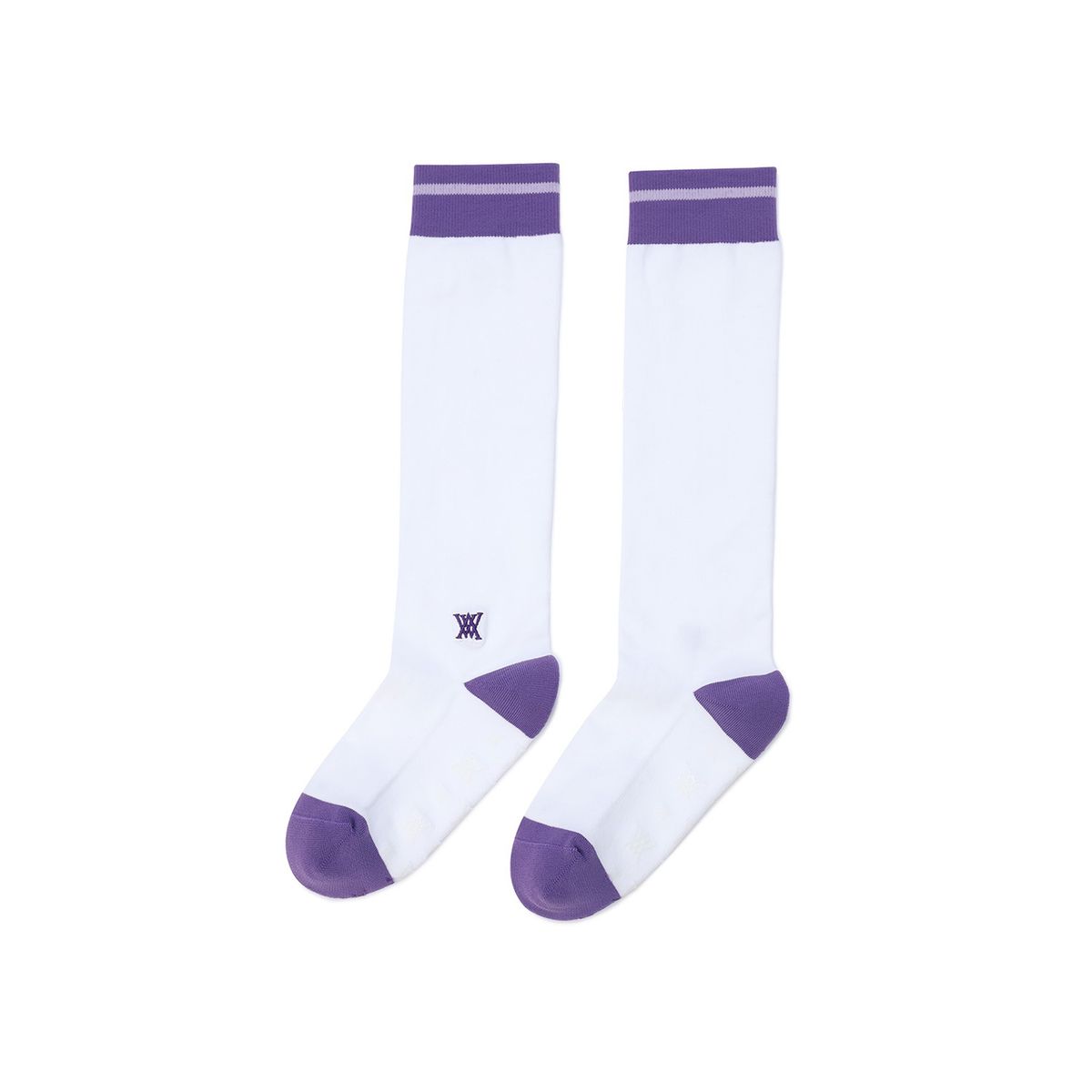 어뉴골프(ANEW GOLF) WOMEN COLOR STRIPE KNEE SOCKS_PP