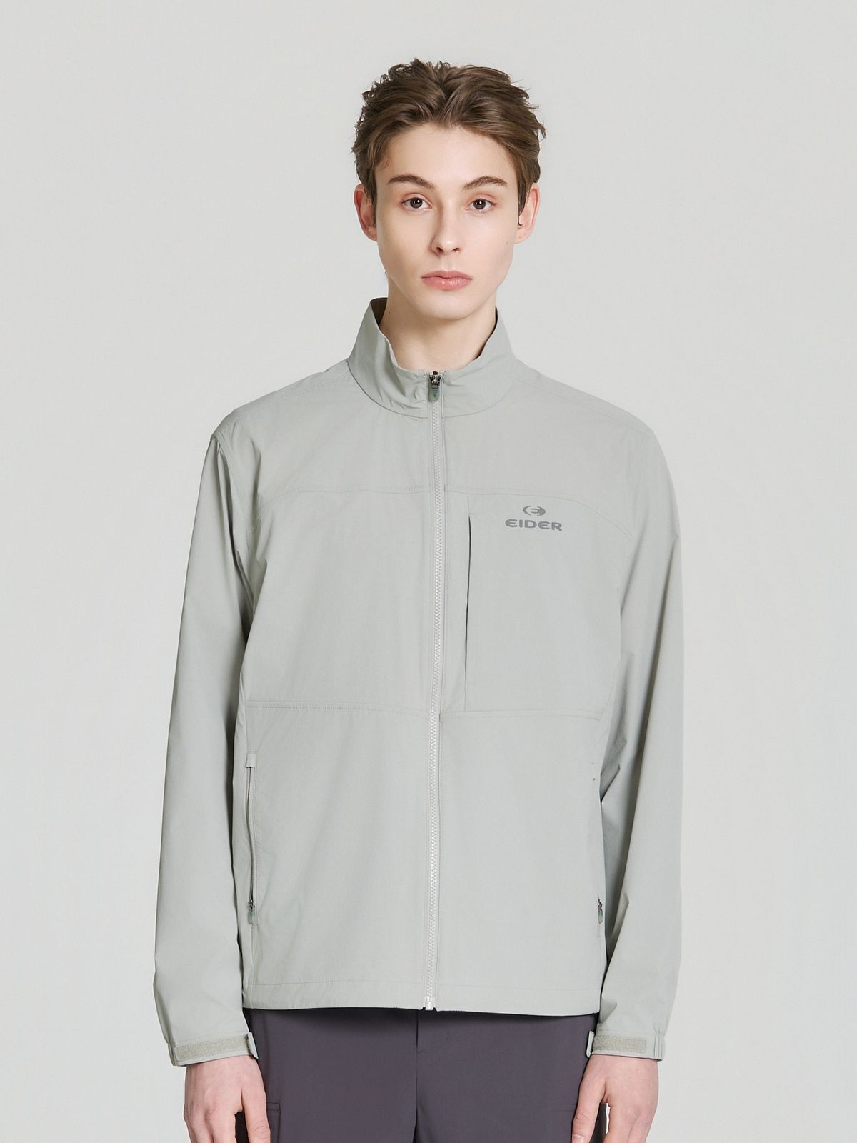 아이더(EIDER) ON THE ROCK (온더락) 남성 스트레치 자켓_Light Grey