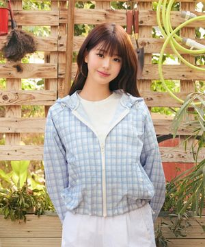 WIND SUCKER (윈드 서커) 여성 경량 자켓_Sky Blue