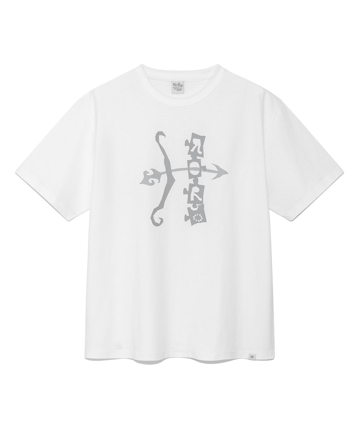 더콜디스트모먼트(THE COLDEST MOMENT) TCM X HANRORO graphic T (white)