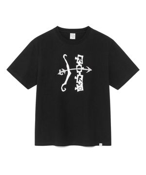 TCM X HANRORO graphic T (black)