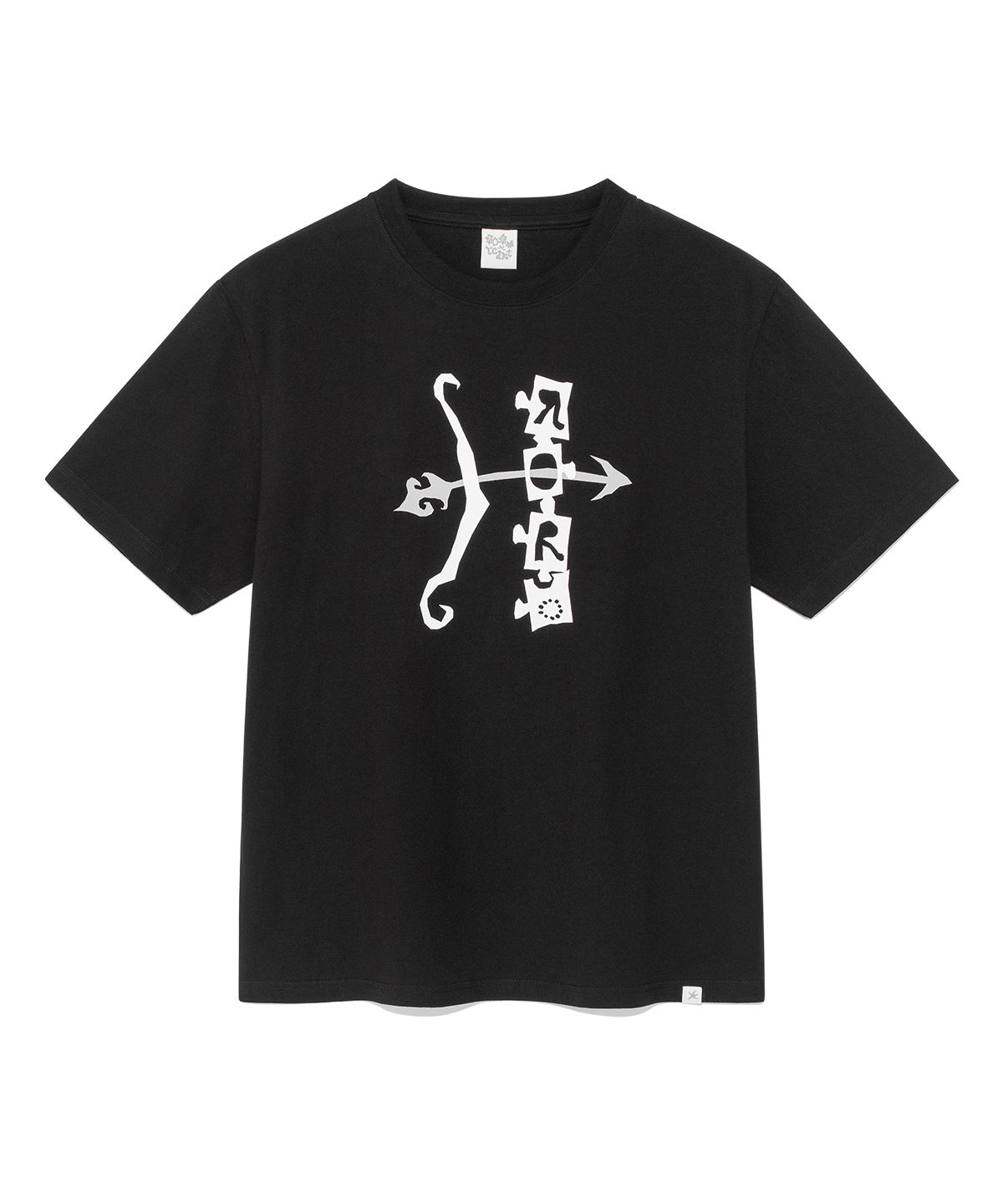 더콜디스트모먼트(THE COLDEST MOMENT) TCM X HANRORO graphic T (black)