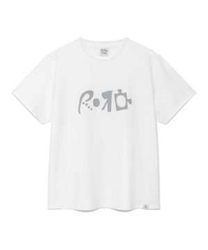 TCM X HANRORO roro graphic T (white)