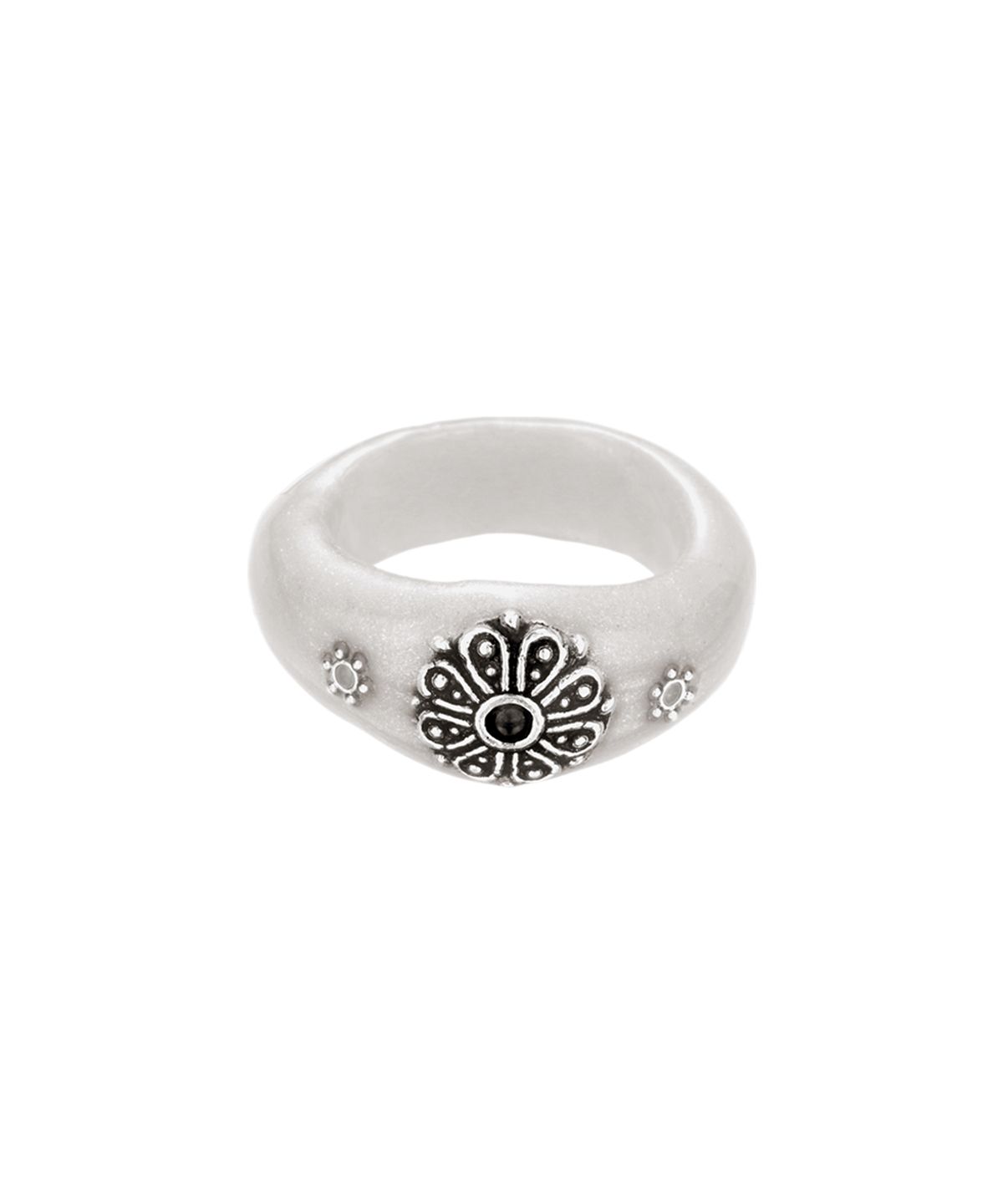 엔프프(NFF) coronet ring-white