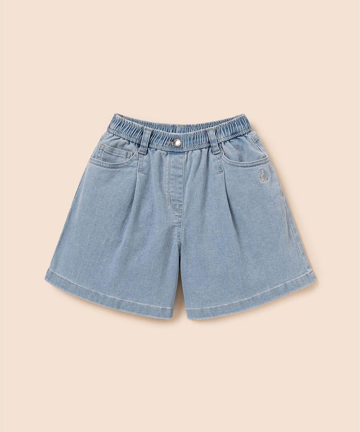 빈폴 키즈(BEANPOLE KIDS) 여아 데님 반바지  스카이 블루 (BI6325G01Q)
