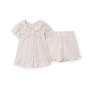 여성 H004 리히트 반소매 파자마 세트