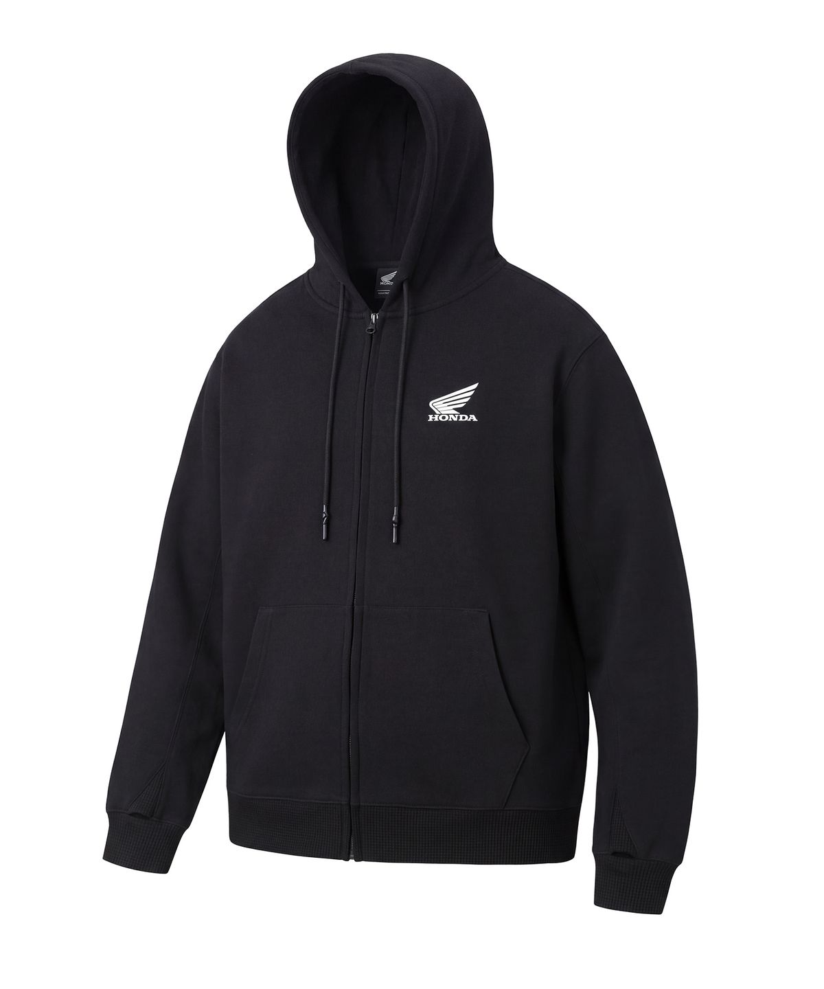 핍스 모터사이클(PHYPS MOTORCYCLE) H-Tech Grid Mix Hoodie Zip-Up Black
