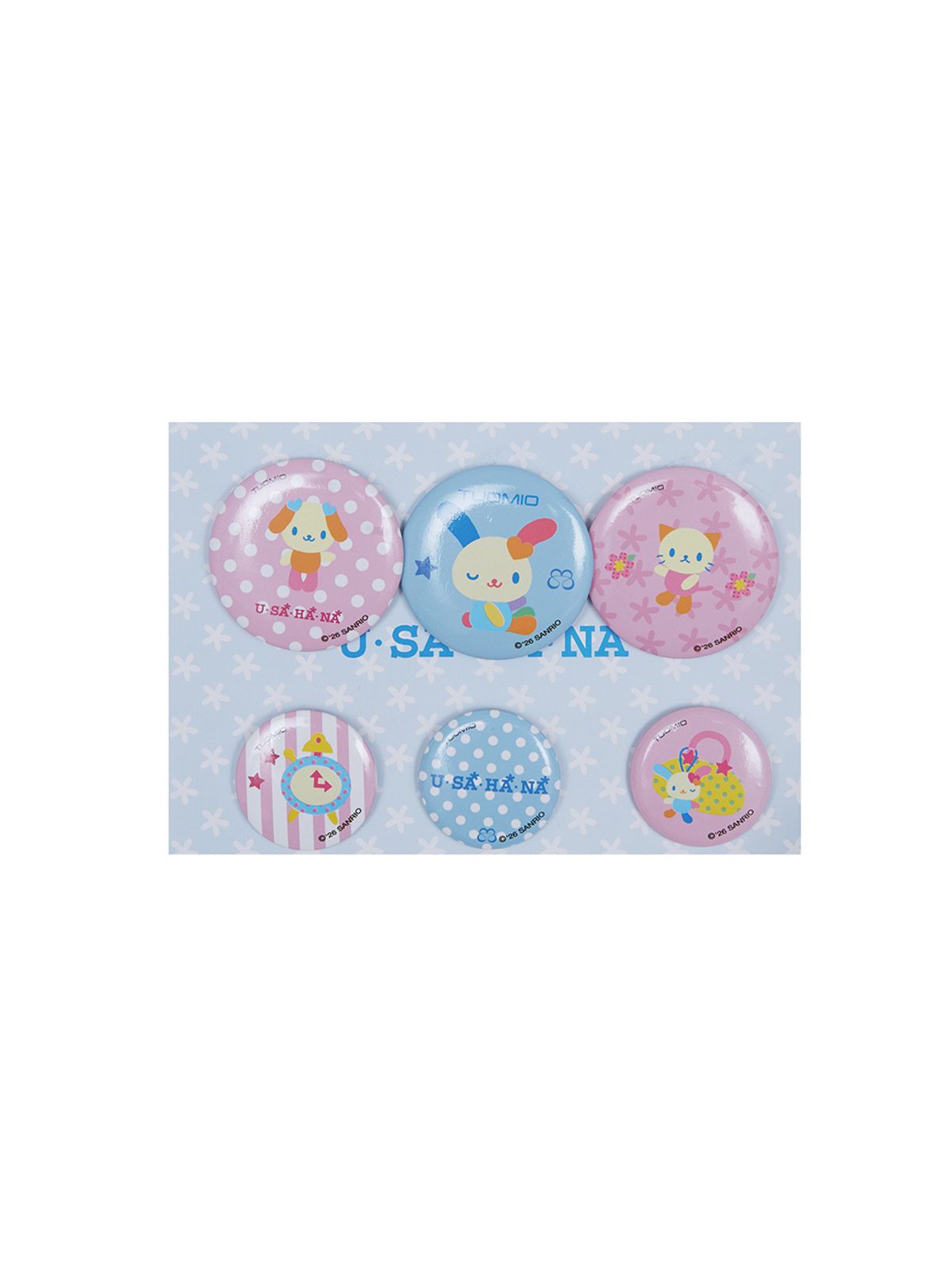 뚜오미오(TUOMIO) USAHANA PIN BUTTON [MULTI]