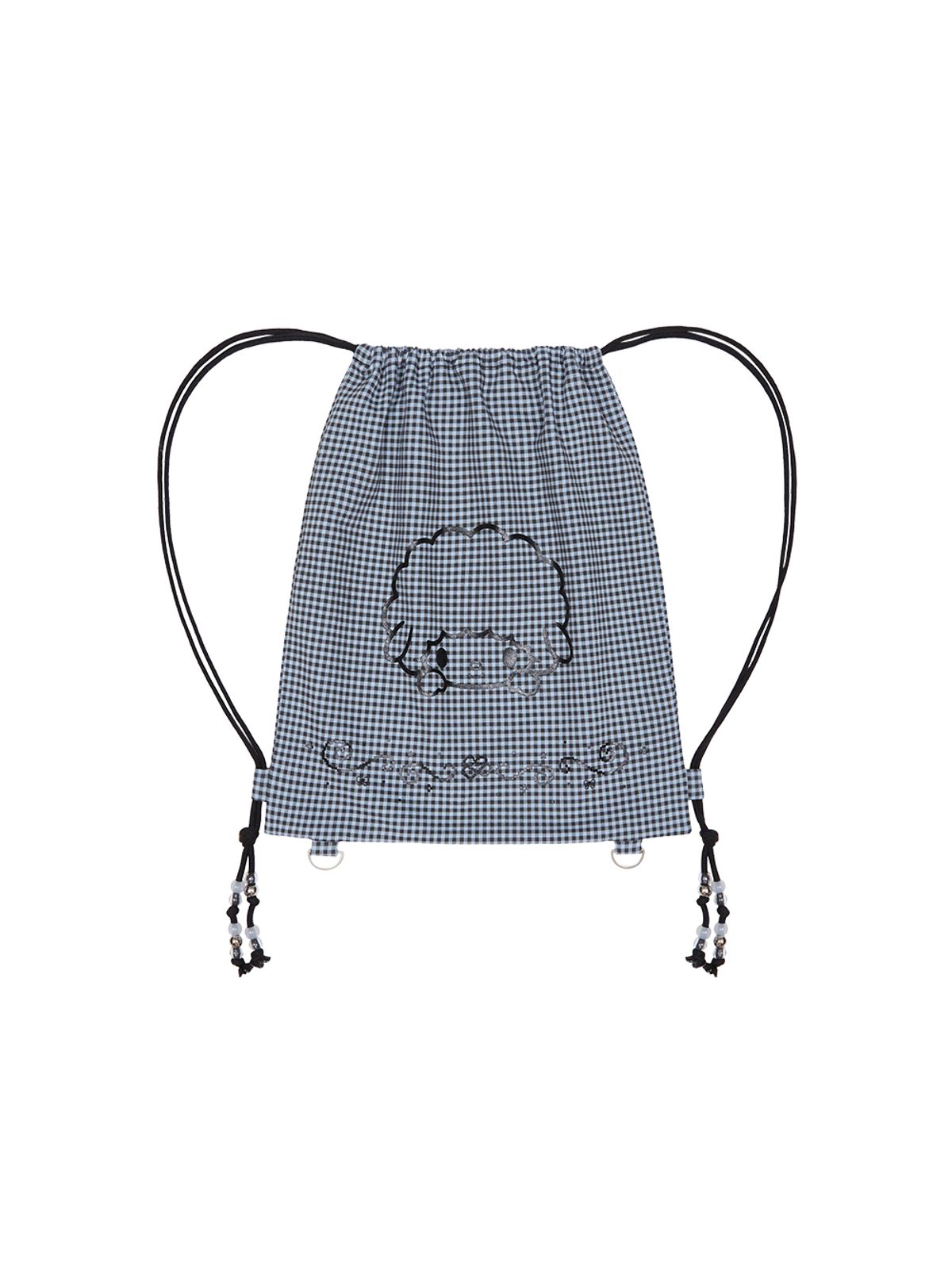 뚜오미오(TUOMIO) MY SWEET PIANO GYMSACK [BABY BLUE]